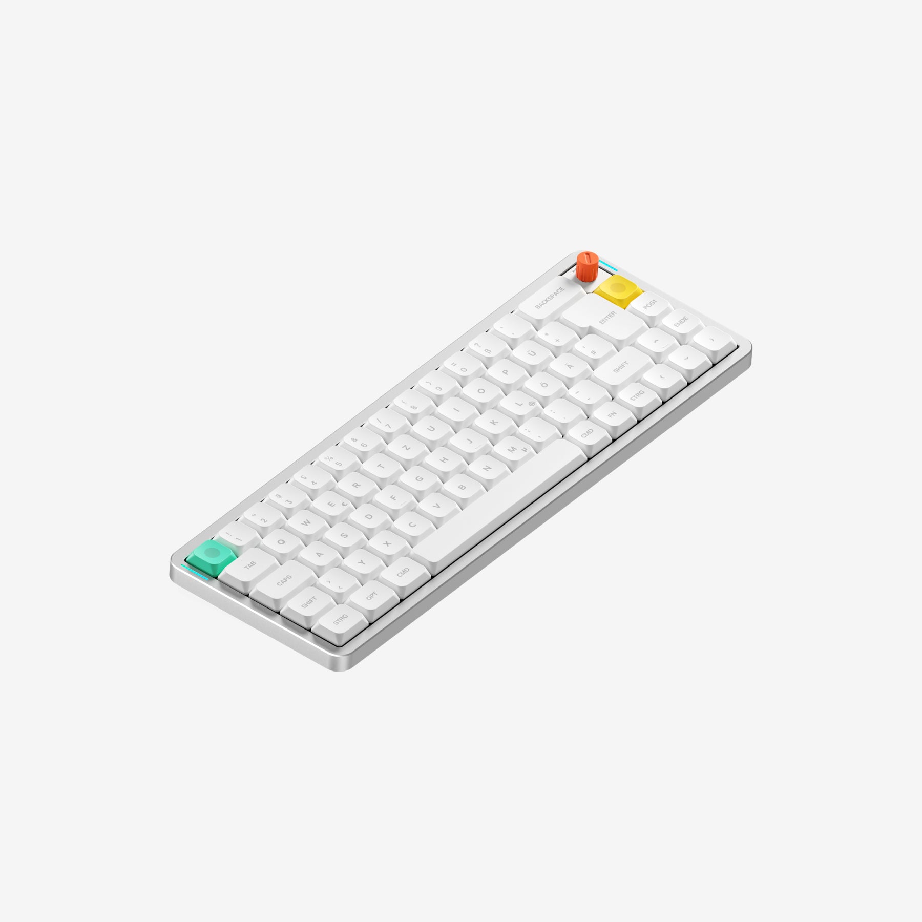NuPhy Air65 V3 - ISO-DE / White / Blush Switch